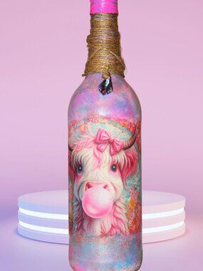 Whimsical Farmhouse Bottle